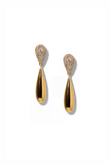 Pisa Pave Drop Earrings