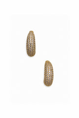 Alma Dome Hoop Earrings