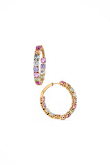 Candy Crush Hoop Earrings