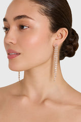 Fan Out Dangle Earrings