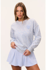 Palo Tennis Print Pullover