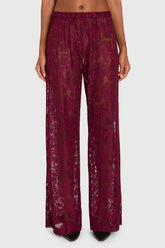 Mariko Pants in Lace