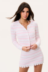 Dessa Cotton Crochet Cardigan