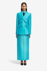 Anissa Blazer - Aqua