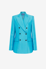 Anissa Blazer - Aqua