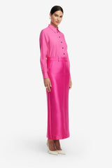 Eve Maxi Skirt - Hot Pink