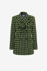 Jazlyn Tweed Blazer - Houndstooth