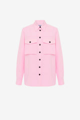 Mavis Pocket Shirt - Baby Pink
