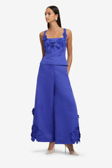 Isadora Applique Top - Lapis