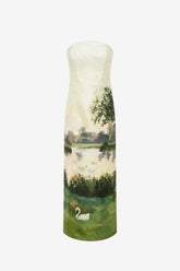 Ava Jacquard Bustier Maxi Dress - Serene Print