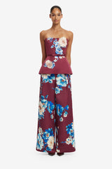 Elisha Wide Leg Pants - Cosmos Print
