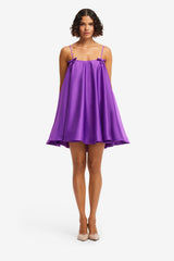 Caitlin Bow Mini Dress - Eminence