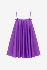Caitlin Bow Mini Dress - Eminence