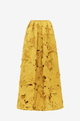 Victoria Embellished Puff Maxi Skirt - Opulence