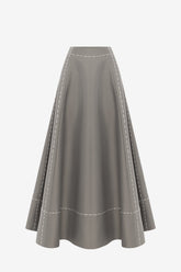 Elina Maxi Skirt - Steel