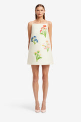 Leia Wool Mini Dress - Wildflower
