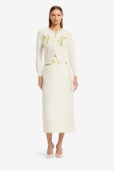 Claire Embellished Knit Cardigan - Wildflower