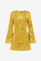 Suzanne Embellished Bell Sleeve Mini Dress - Opulence