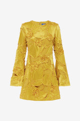 Suzanne Embellished Bell Sleeve Mini Dress - Opulence