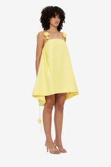 Fiona Rose Mini Dress - Sorbet Yellow