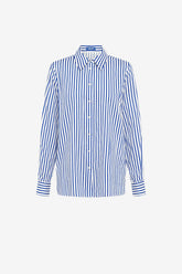 Rosaline Striped Shirt - Navy