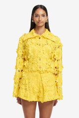 Robyn Lace Shirt - Sunshine