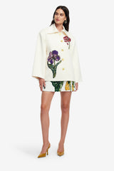 Leyna Embellished Jacket - Wildflowers