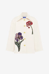 Leyna Embellished Jacket - Wildflowers