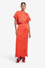 Indie Sleeve Top - Saffron