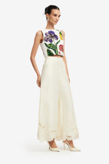 Iris Beaded Top - Wildflowers