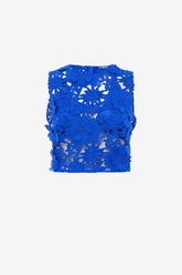 Iris Lace Top - Lapis