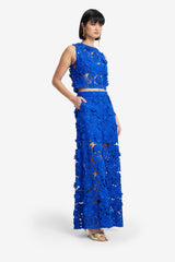 Iris Lace Top - Lapis