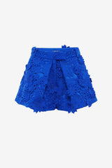 Josie Lace Shorts - Lapis