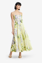 Mariela Midi Dress - Wisteria Print