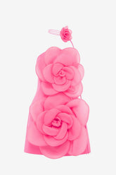 Floret Mini Dress - Fuchsia