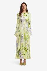 Francesca Maxi Dress - Wisteria Print