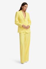 Vesper Fitted Blazer - Limoncello