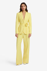 Elisha Wide Leg Pants - Limoncello
