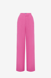 Elisha Wide Leg Pants - Fuchsia