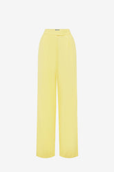 Elisha Wide Leg Pants - Limoncello