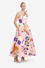 Violet Bustier Maxi Dress - Wildbloom