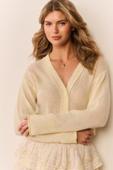 Lawrence Lightweight Cashmere Cardigan