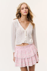 Danilara Cotton Crochet Cardigan
