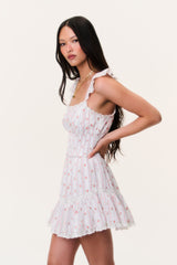 Maralina Cherry Stripe Mini Dress