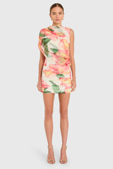 Marcelle Dress in Hibiscus