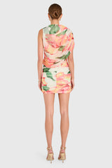 Marcelle Dress in Hibiscus