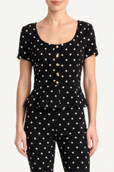 Nico Top in Polka Dot