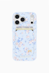 Case-Mate x LoveShackFancy Magnetic Wallet Works With MagSafe - Everblooming Rosettes