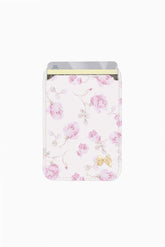 Case-Mate x LoveShackFancy Magnetic Wallet Works With MagSafe - Ribbon Rosa Flora