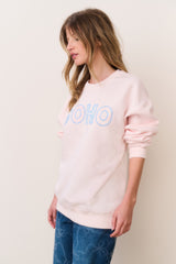 Palo Location Pullover - MELLOW ROSE SOHO